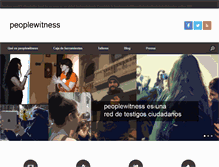 Tablet Screenshot of peoplewitness.net